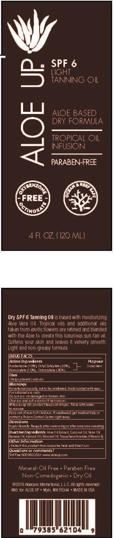Lbl_aloe Up Light Tanning Oil Spf-6 (Lbl Aloe Up Light Tanning Oil Spf 6)